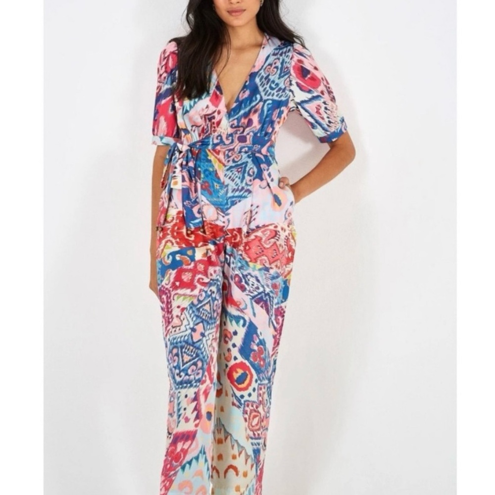 FARM Rio Colorful Patterned Jumpsuit - Picture 2 of 11